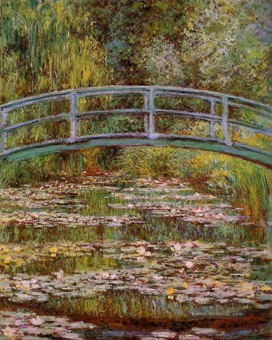 Der Seerosenteich alias japanische Brücke Claude Monet impressionistische Blumen Ölgemälde